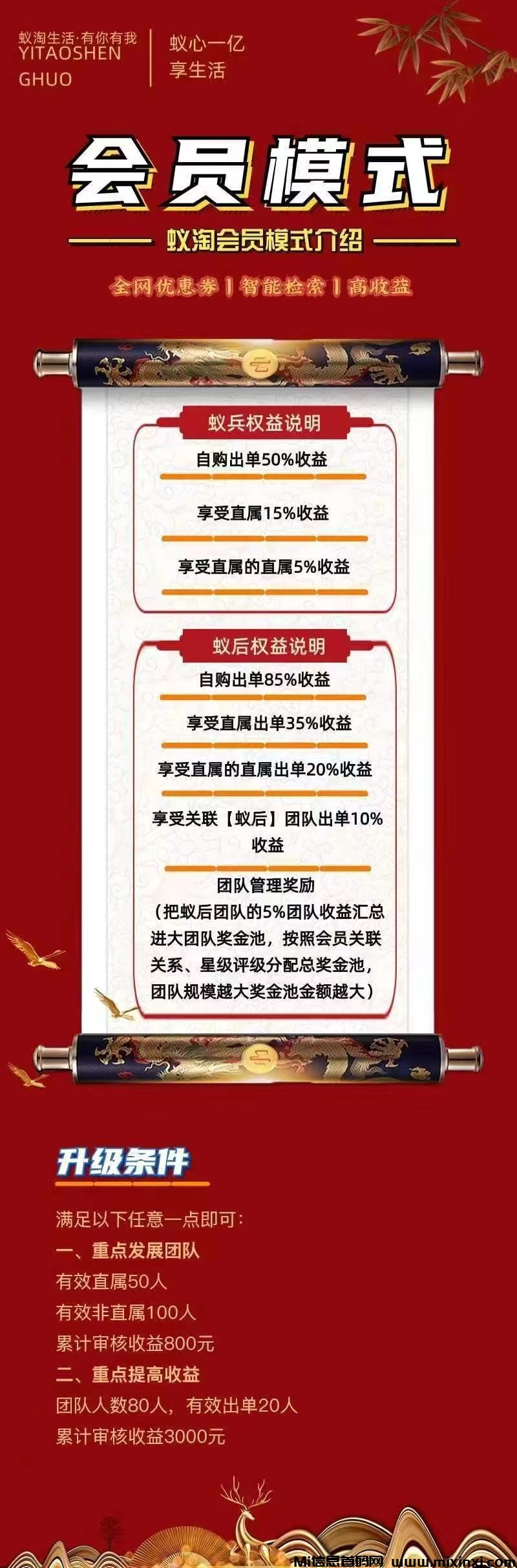 蚁淘生活，拼夕夕零撸免单还有佣金
