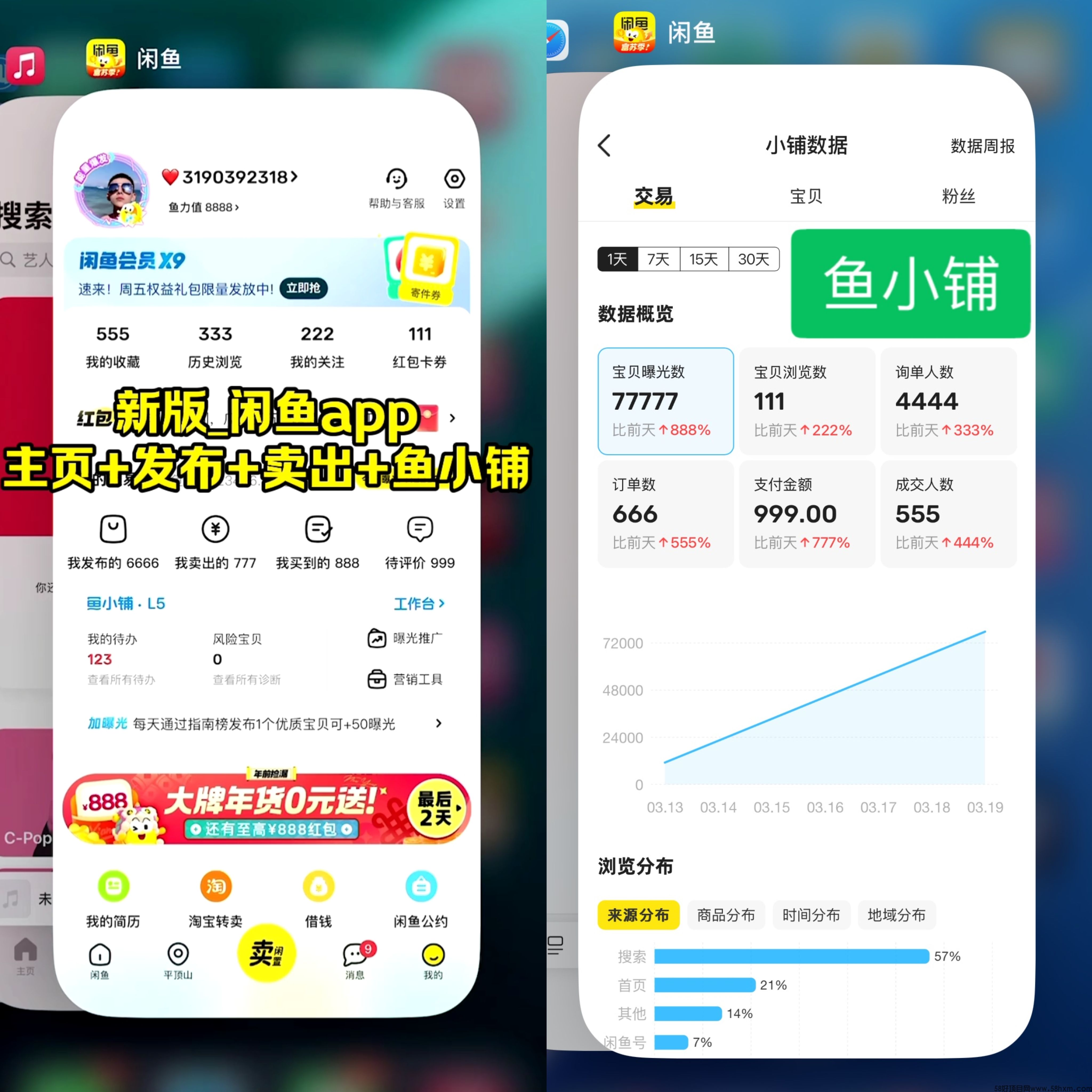 闲鱼修改器_最新闲鱼小铺数据修改器