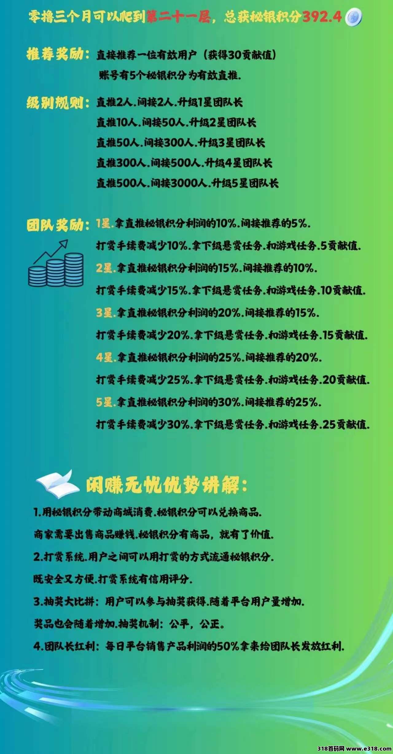【闲赚无忧】星途二台爬楼模式！