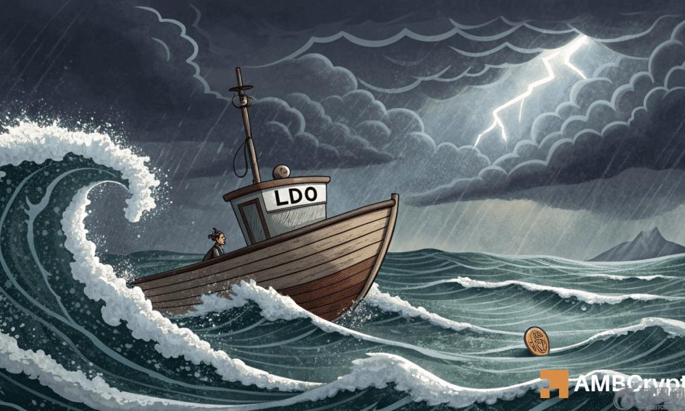 Lido 鲸鱼抛售价值 1000 万美元的代币——但这并不是 LDO 唯一的问题 Lido 鲸鱼抛售价值 1000 万美元的代币——但这并不是 LDO 唯一的问题