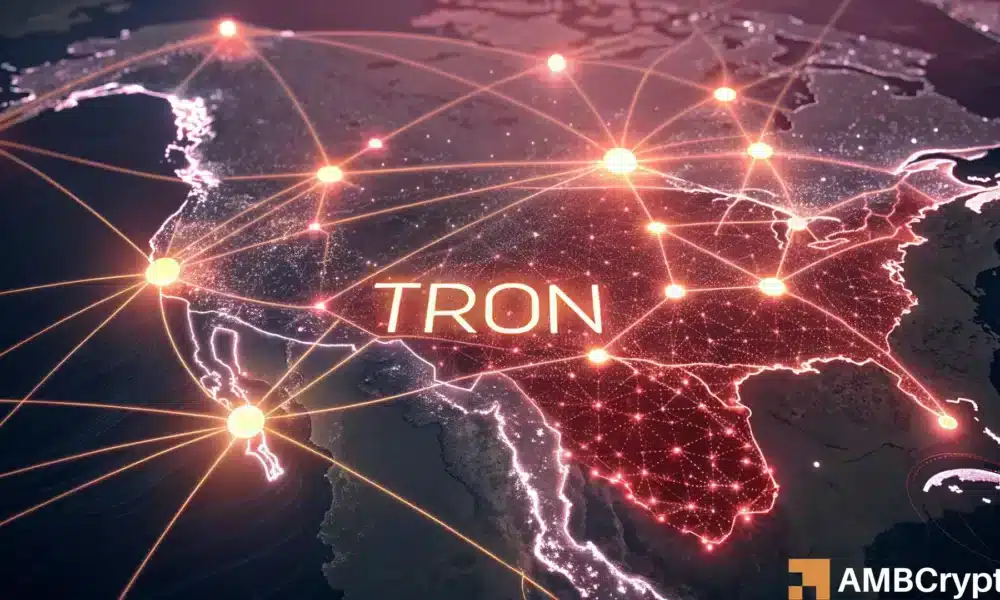 Tron 超越以太坊,USDT 日转账金额达 234 亿美元 – 详情 Tron 超越以太坊,USDT 日转账金额达 234 亿美元 – 详情