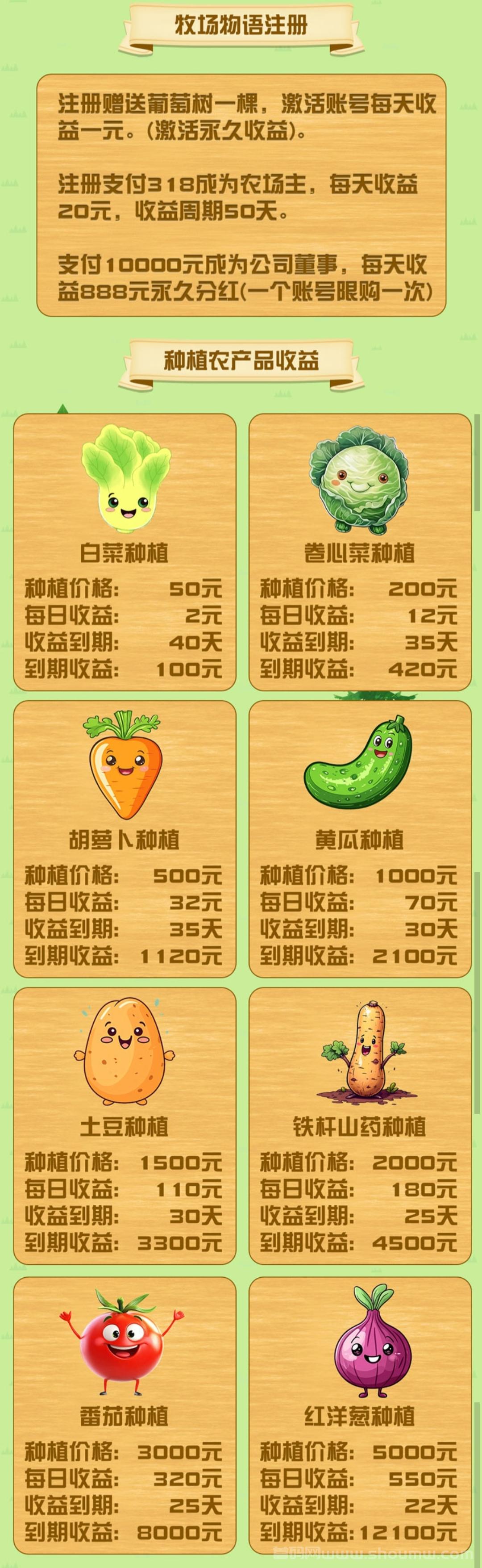 牧场情怀OL：20代团队裂变，直推奖励，躺赚实现自由！