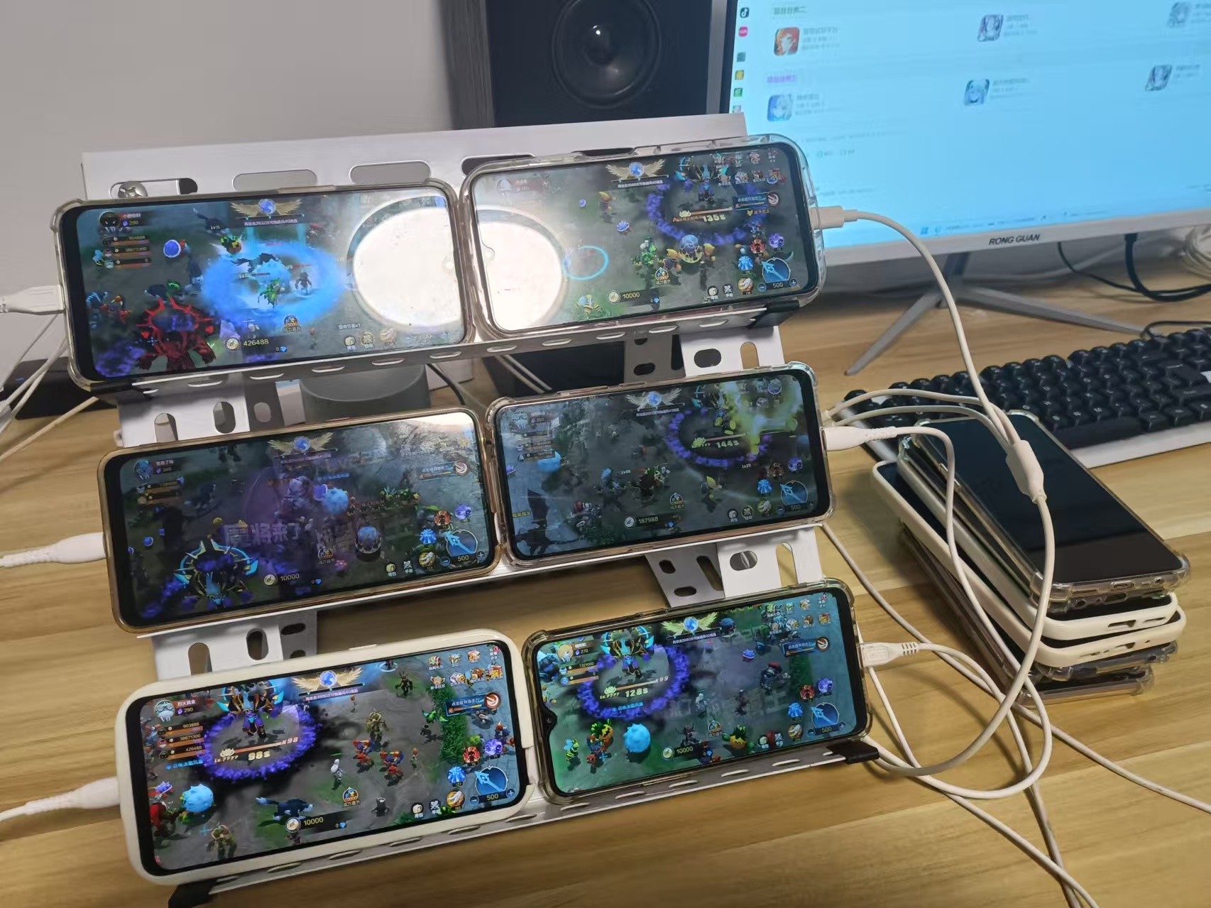 手游赚app游戏试玩，多机可玩，娱乐赚米两不误