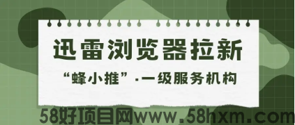 【蜂小推】离谱！靠迅雷浏览器拉新，零花钱比工资还多