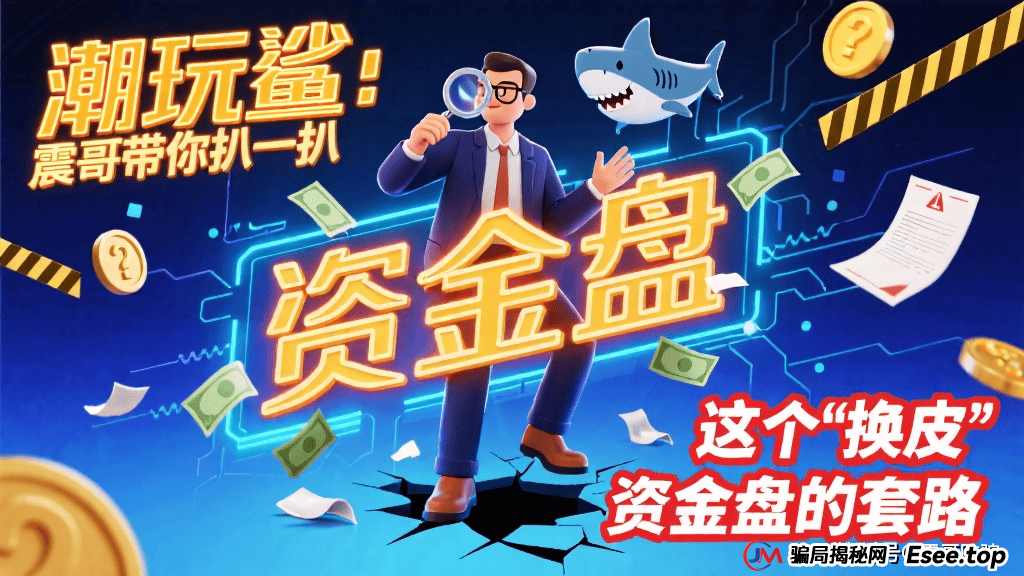 潮玩鲨是正规公司吗？震哥带你扒一扒这个“换皮”资金盘的套路 